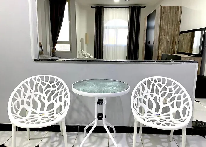 Daire Lima Modern. Sea View. Wi Fi. Sheraton Road Hurgada
