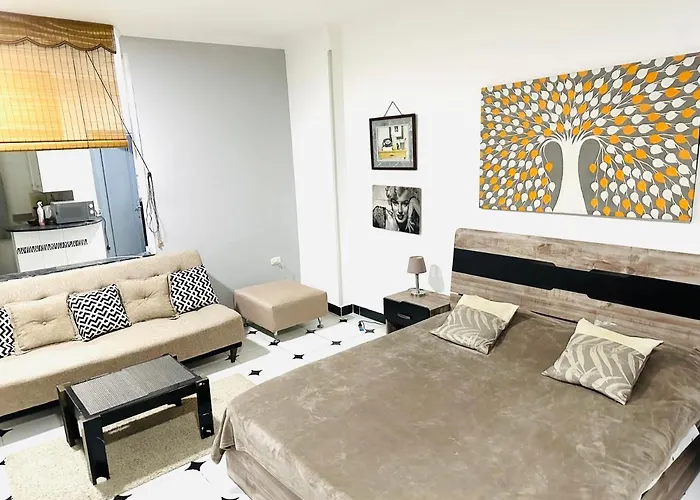 Daire Lima Modern. Sea View. Wi Fi. Sheraton Road Hurgada